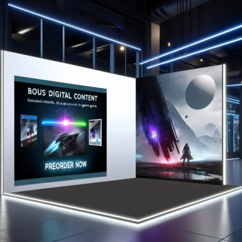 Promocyjna grafika przedsprzedaży gier